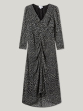 Image sur Robe midi imprimé allover