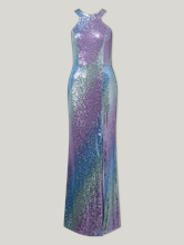Image sur Robe de cocktail avec paillettes