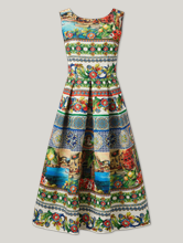 Bild von Kleid mit Muster MATELASSE