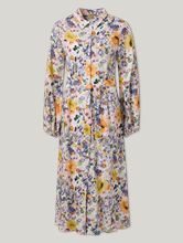 Bild von Blusenkleid mit Leinen