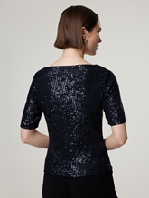 Bild von Shirt mit Pailletten