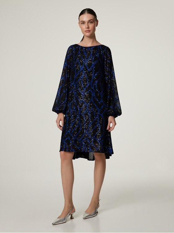Bild von Kleid mit Pailletten COMMA4