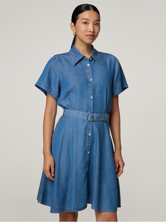 Image sur Mini-robe au look denim