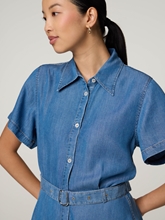 Image sur Mini-robe au look denim