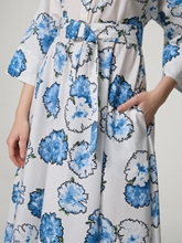 Image sur Robe chemisier avec imprimé