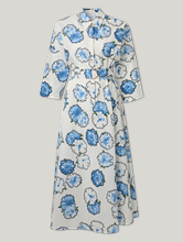 Image sur Robe chemisier avec imprimé