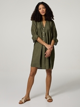 Image sur Robe midi en lin