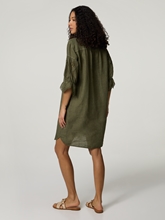 Image sur Robe midi en lin