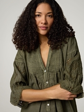 Image sur Robe midi en lin