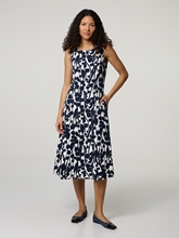 Image sur Robe midi à imprimé