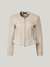 Bild von Faux-Lederjacke