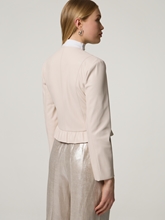 Bild von Faux-Lederjacke