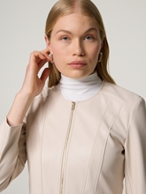 Bild von Faux-Lederjacke