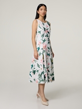 Image sur Robe midi avec imprimé