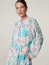 Bild von Midikleid mit Stickereien