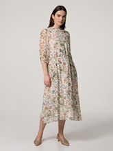 Image sur Robe midi avec imprimé