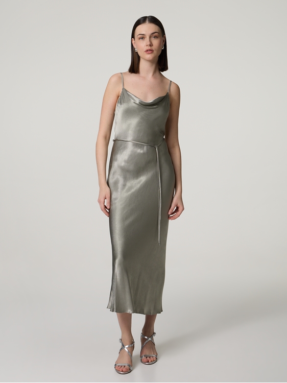 Image sur Robe de cocktail BIAS COWL