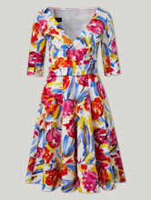 Bild von Cocktailkleid aus Baumwolle