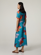 Image sur Robe midi en soie