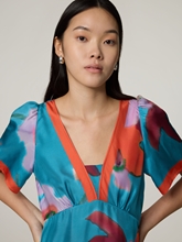 Image sur Robe midi en soie