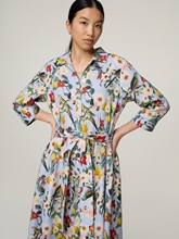 Image sur Robe midi en lin