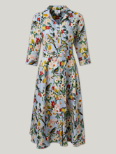 Image sur Robe midi en lin