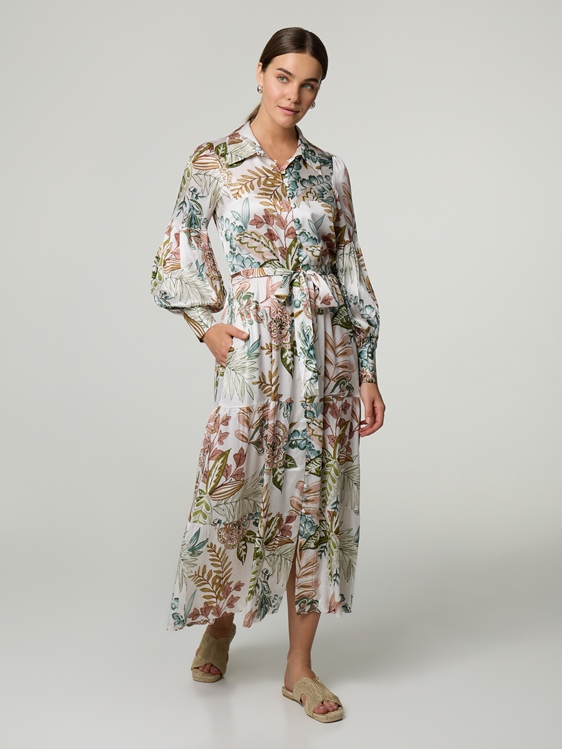 Bild von Midikleid aus Seide ROSETTADEA