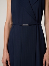 Bild von Midikleid mit Nadelstreifen