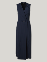 Bild von Midikleid mit Nadelstreifen