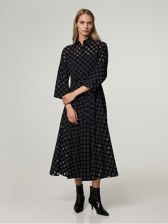 Bild von Midikleid mit Punkten