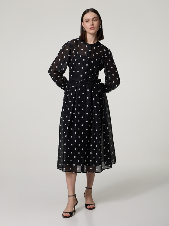 Image sur Robe chemisier en soie