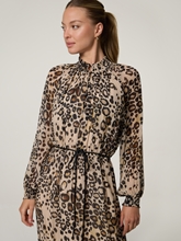 Image sur Maxi-robe à imprimé léopard