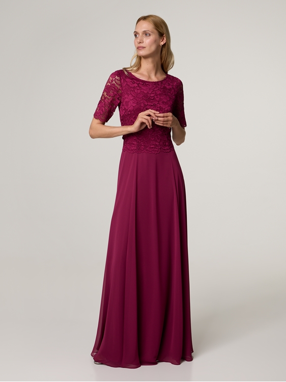 Bild von Abendkleid mit Spitze