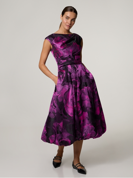 Bild von Cocktailkleid mit Jacquard