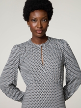 Image sur Robe midi imprimée