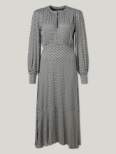 Image sur Robe midi imprimée