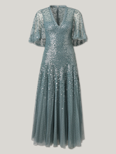 Bild von Cocktailkleid mit Pailletten