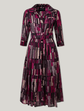 Bild von Blusenkleid mit Print AUDREY