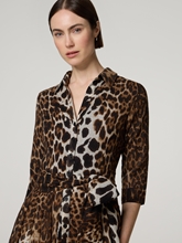 Image sur Robe midi imprimée AUDREY