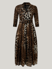 Image sur Robe midi imprimée AUDREY