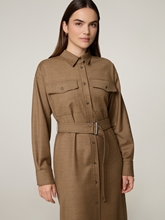Bild von Kleid aus Wollflanell STEMMA