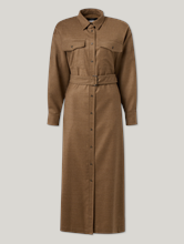 Bild von Kleid aus Wollflanell STEMMA