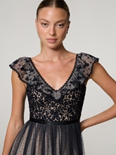 Bild von Cocktailkleid mit Pailletten