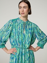 Image sur Robe longue à motifs