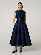 Image sur Robe de cocktail en jacquard Honeydrop