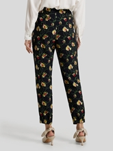 Bild von Bundfaltenhosen mit Flower-Print