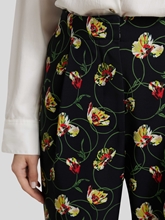 Bild von Bundfaltenhosen mit Flower-Print