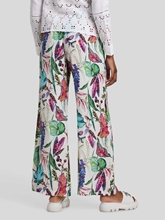 Image sur Pantalon en lin imprimé