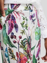 Image sur Pantalon en lin imprimé