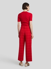 Image sur Pantalon à carreaux